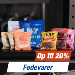 F�devarer - Op til 20%